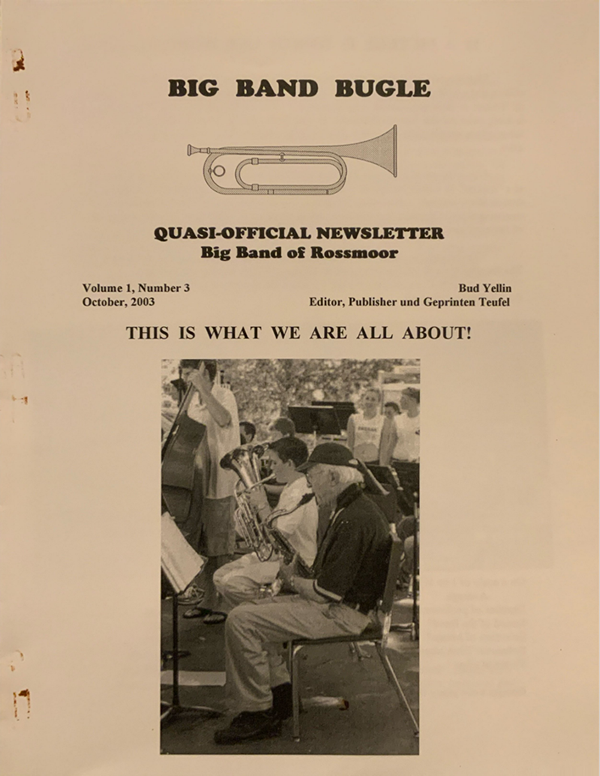 Big Band Bugle Vol 1, No. 3